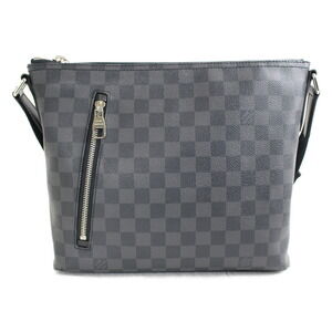 LOUIS VUITTON Mick Damier Graphite Black Gray Canvas Shoulder Bag Messenger LV